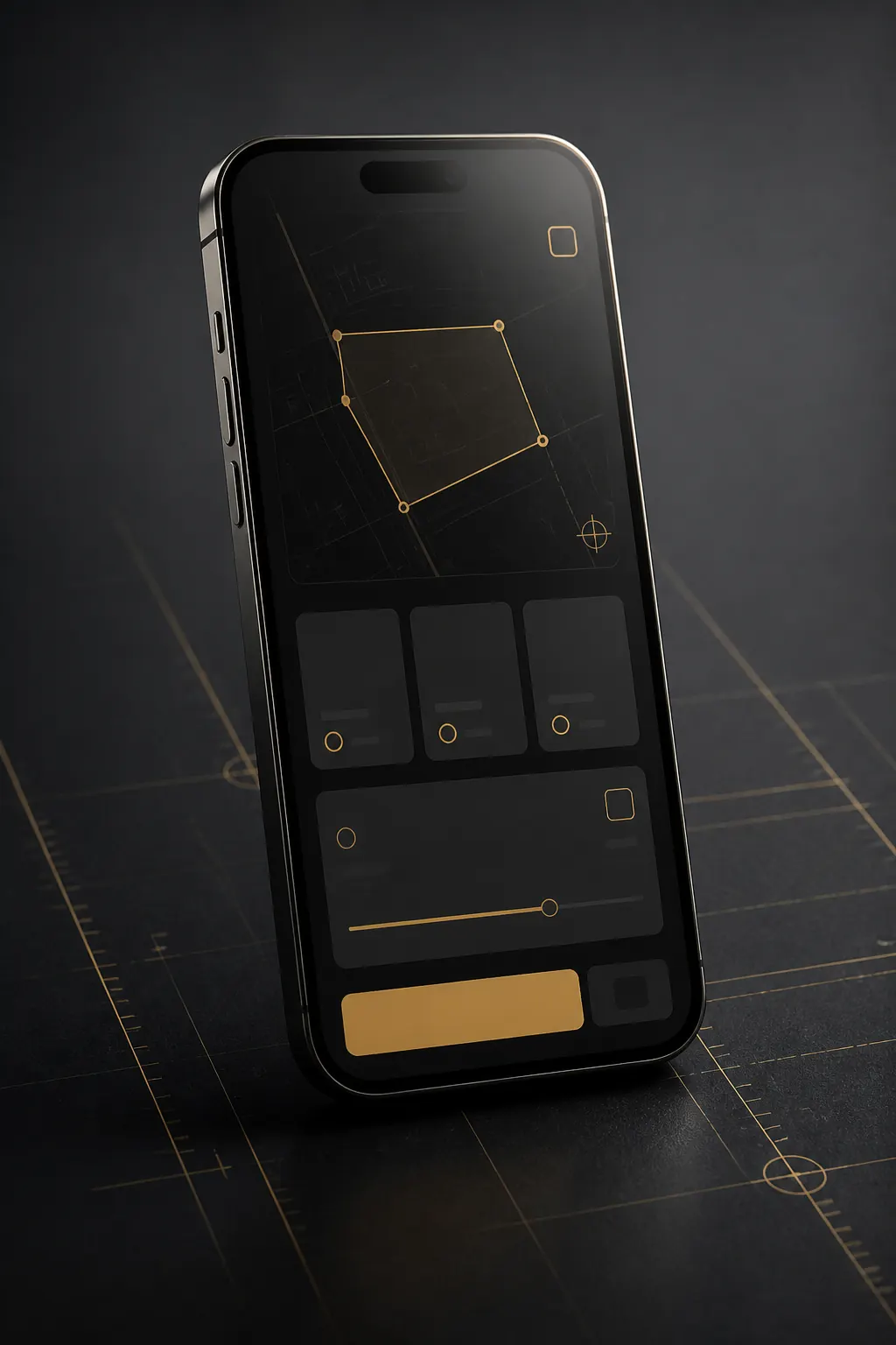 Abstract app device support artwork